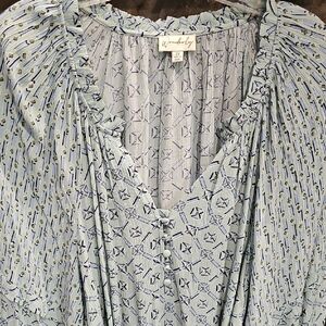 GUC Wonderly Geometric Blouse 2XL